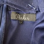 Parker  Black‎ Illusion Sequin Blue Cocktail Sheath Mini Dress Size L NWOT $460 Photo 11