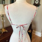 Bikini Set Colorful Floral Top String Bikini Bottom Orange Pink White Green Size undefined Photo 7