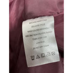 Womans Mid Length Winter Coat 4 X Maroon Full Zip Snap Excellent Condition Red Size 4X Photo 3