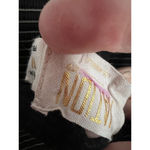 Nation Ltd Smocked Stripe Blondie Cotton Poplin Halter Romper | Black | Medium Photo 7