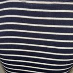 Boden Tank Top Women S Navy Blue Striped Sleeveless Top Nautical Beach Yacht Photo 4