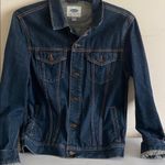 Old Navy Women’s  Indigo Denim jean Jacket like new size Medium dark wash Photo 1