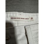 Levi's High Rise Skinny Cargo Pants Off White 721 High Rise Skinny Ankle 31 Photo 6