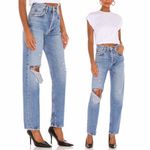 AGOLDE Women's 90's Pinch Waist High Rise Straight Jeans In Lineup Size 24 NWT Photo 1