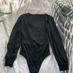 SheIn Black Plunge Bodysuit Photo 2