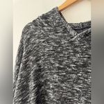 Aerie  Soft & Sexy Plush Marled Black Oversized Hoodie Photo 1