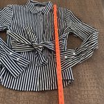 Walter Baker  Striped Black and White/blue and white striped Top size small Photo 4