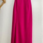 Katie May Take The Plunge Keyhole Crepe Gown Photo 2