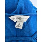 Women’s Lucky Lotus Blue Tank Top Small Photo 7