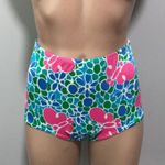 Sea Waves Vintage Retro 3 Piece Swim Suit Bathing Blue Size 6 Photo 1