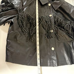 Beavely Fringe Jacket Black Size L Photo 8