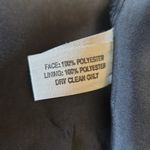 Vintage Black Lace Overlay Open Front Vest By Liz Sinclair Size undefined Photo 7