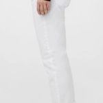 Rag and Bone White Dre Low Rise Slim Boyfriend Jean Size 32 Photo 2