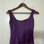 Popilush Nubuck Sculpting Midi Dress Purple Size S | Bodycon Slit Dress Photo 12