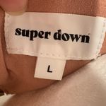 superdown Blush Pink Snake Print Dress Size L Photo 7