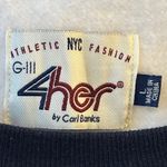 4Her by Carl Banks Penn State Nittany Lions Raglan Crewneck Sweatshirt Womens L White Size L Photo 2