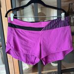 Lululemon  Running shorts Speed 4-way Stretch Ultra Violet Wi14 Quilt 27 low rise Photo 1