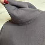 Athleta Women's Cowl Neck Eco Wash Knit Dress with Thumb Holes, Size XS Photo 7