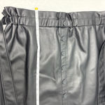 Eloquii Black Faux Leather Pencil Skirt Stretchy Size 22 Photo 6