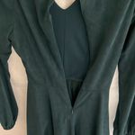 Altar'd State Altar’d State: Teal long sleeve, zip back, super soft romper with belt- size M Photo 9