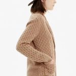 Madewell  Shawl Collar Cable Knit Sweater Size Small Photo 1