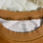 Aerie Burnt Orange Fleece Pullover Sweatshirt Photo 3