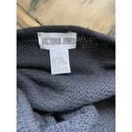 Victoria Jones NWT Floral Sequin Vintage Dolman Sleeve Knit Sweater Size Medium Photo 5