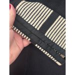 We The Free  Boho Black Ribbed Long Sleeve Keyhole Neck Top Size Small Thermal Photo 2