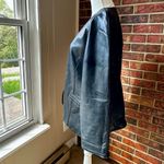 Kanar Black Leather Single Button Blazer Suit Style Vintage 80s Jacket Clubbing Size undefined Photo 1