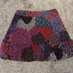 Euro Mini Skirt Purple Size M Photo 2
