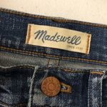 Madewell  Womens Jeans High Riser Skinny Distressed Medium Wash 27 Photo 4