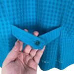 Vintage Plaza Collection Blue Dress & Jacket Set Womens Size 6 Floral Embroidery Photo 15