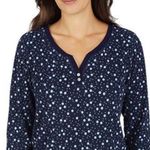 Nautica Blue Snow 2 Piece Fleece Pajama Set Photo 4