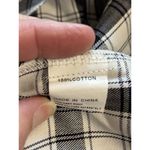 Princess Polly  Wide Leg Plaid Pants Trouser Black & White Womens Size 10 Photo 8