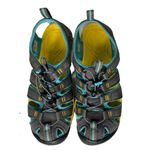 Keen  Womens Clearwater CNX Waterproof Hiking Shoes Grey Turquoise 1010996 Size 7 Photo 9