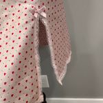 Victoria's Secret Vintage  Angel Pink Hearts Lace Trim Slip Dress Nightie Medium Photo 4