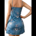Boutique Blue, Butterfly & Floral, Night Slip Photo 2