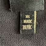 Revolve x House of Harlow 1960 Lauren black velvet stripes bodysuit, size XS Photo 7