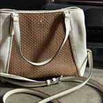 Kate Spade  Jackson Straw Medium Triple Compartment Satchel Photo 0