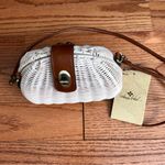 Patricia Nash Patrica Nash Spring Wicker Crossbody Natural Tan Leather handbag NWT Photo 5