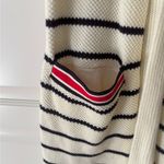 Talbots  cream knit Tunic Length‎ Cardigan Sweater Vest Size small. Photo 2