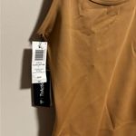 Aritzia NWT TNA TnaGLOSS™ Rhythm 7" Romper in Caramelized Brown- Size XS Photo 7