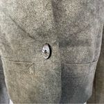 Rare Vintage Mollie Parnis Ultra Suede Blazer Gray Size XS Photo 1