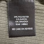 Torrid  Olive Green Knit Henley Scoop Neck Long Sleeves Top Photo 8