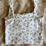 Hollister Blue Floral Top Photo 3