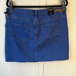 BLANK NYC Jean Denim‎ Short Skirt NWT With Unfinished Raw Hem Women’s Size 31 Photo 2
