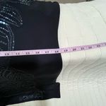 Tadashi Shoji  lace sequins navy blue cocktail semi formal dress XL Photo 9