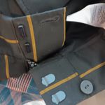 Vince  Striped Wide-Leg Pants Size 6 Photo 4