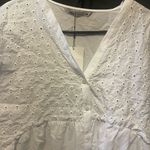 ZaraEMBROIDERED EYELET POPLIN MINI DRESS Photo 3