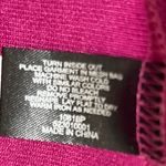 Boston Proper  Sleeveless Collared Midi Shirt Dress M Magenta Gold Button Belted Photo 6